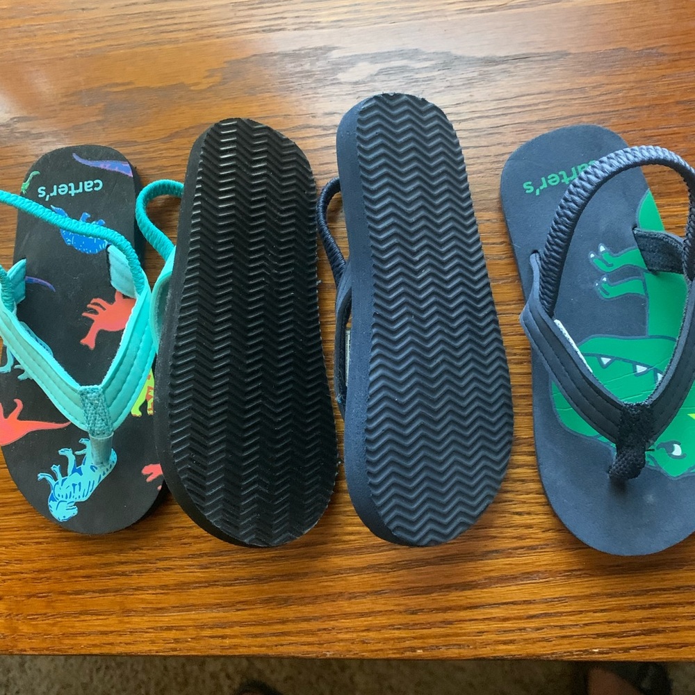 2 pair boy brand new sandals.